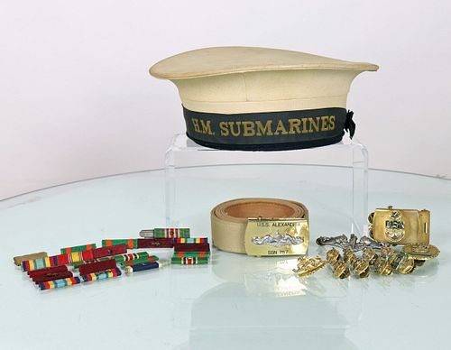 US & UK Submarine Uniform Memorabilia