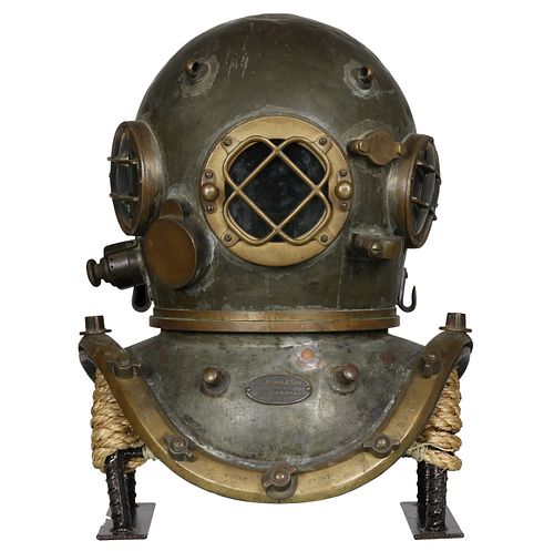 1919 A.J. Morse & Son Antique Diving Helmet