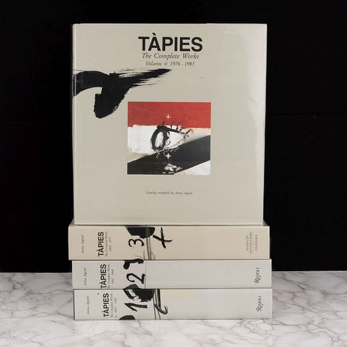 Agustí, Anna. Tàpies: The Complete Works. Barcelona: Fundació Antoni Tàpies - Edicions Polígrafa, 1988, 1990, 1992, 1996. Piezas: 4.
