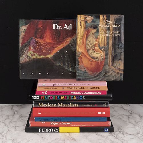 Libros sobre Artistas Mexicanos. Viajes Inesperados. El Arte y la Vida de Remedios Varo / José Chávez Morado. Pzs: 11.