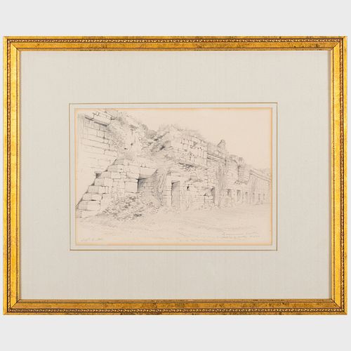 John Livock (1814-1883): Beaumaris Castle: Two Views