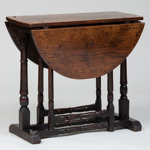 Charles II Oak Gateleg Table