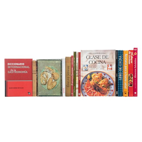 Libros sobre Cocina y recetarios. Libro Completo de Recetas / Guía Completa de los Alimentos Saludables. Piezas: 15.