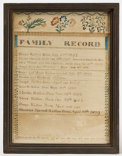 Maine Family Record