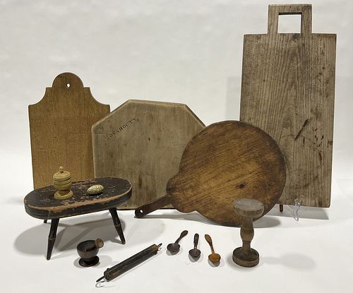 Country Woodenware Lot