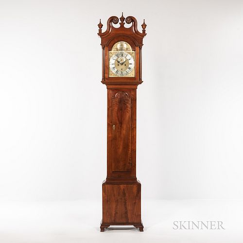Edward Duffield Walnut Tall Clock