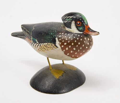 Elmer Crowell Miniature Wood Duck