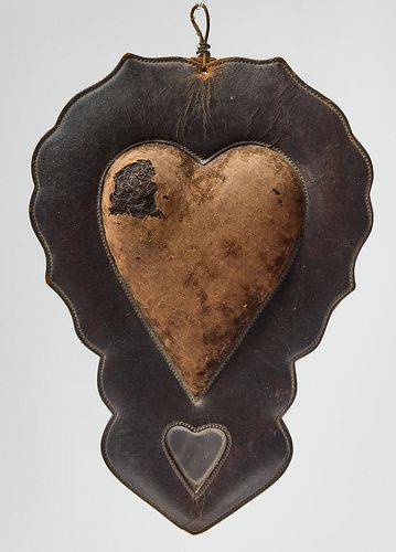 Leather Heart Pin Cushion