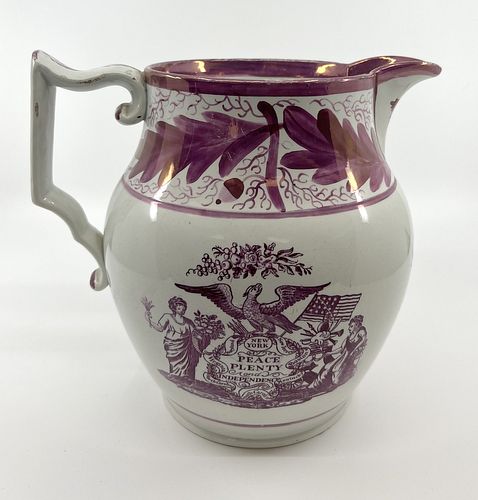 Independence Luster Ware Pitcher
