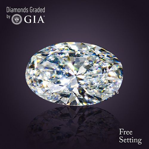 1.51 ct, D/VVS2, Oval cut GIA Graded Diamond. Appraised Value: $51,000 