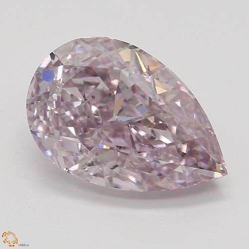 2.06 ct, Natural Fancy Purple Pink Even Color, SI1, Pear cut Diamond (GIA Graded), Appraised Value: $1,359,500 