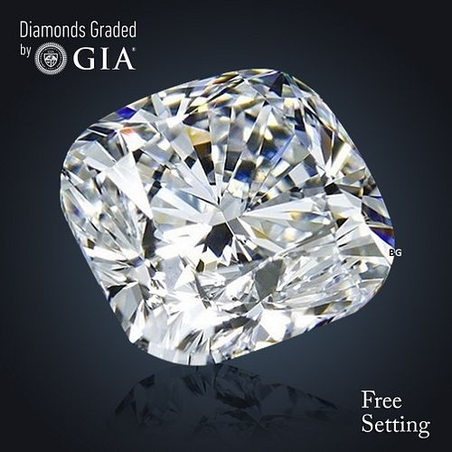 2.02 ct, G/VS1, Cushion cut GIA Graded Diamond. Appraised Value: $70,400 
