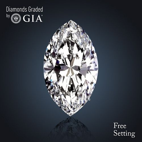 2.01 ct, D/VS1, Marquise cut GIA Graded Diamond. Appraised Value: $85,900 