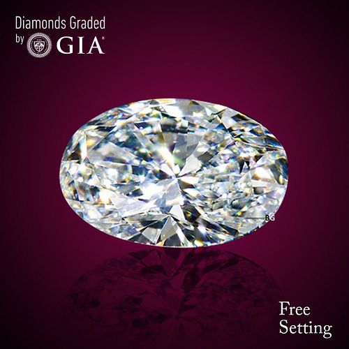1.51 ct, E/VS1, Oval cut GIA Graded Diamond. Appraised Value: $43,500 