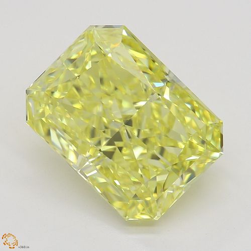 3.01 ct, Natural Fancy Intense Yellow Even Color, IF, Radiant cut Diamond (GIA Graded), Appraised Value: $225,700 