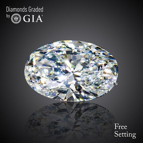 2.01 ct, D/VS1, Oval cut GIA Graded Diamond. Appraised Value: $85,900 