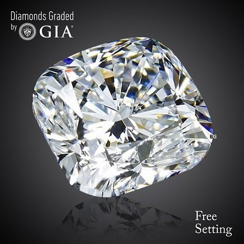2.01 ct, H/VVS2, Cushion cut GIA Graded Diamond. Appraised Value: $61,000 