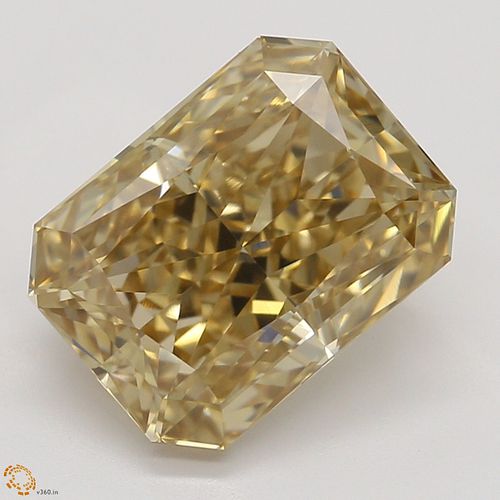 2.03 ct, Natural Fancy Brown Yellow Even Color, VVS1, Radiant cut Diamond (GIA Graded), Appraised Value: $36,900 