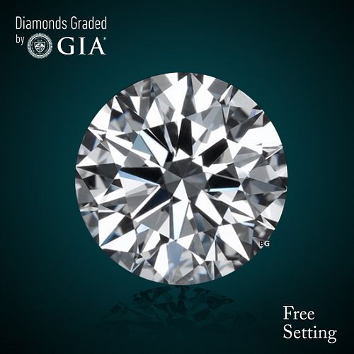 1.55 ct, D/VVS1, Round cut GIA Graded Diamond. Appraised Value: $85,500 