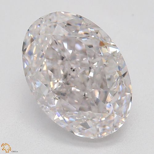 1.51 ct, Natural Very Light Pink Color, SI1, Oval cut Diamond (GIA Graded), Appraised Value: $75,400 