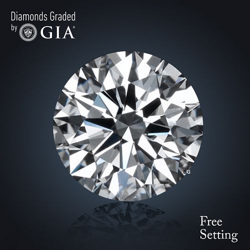 2.01 ct, F/VVS2, Round cut GIA Graded Diamond. Appraised Value: $117,500 