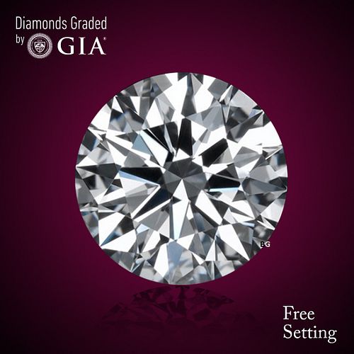 1.73 ct, E/VVS1, Round cut GIA Graded Diamond. Appraised Value: $87,600 