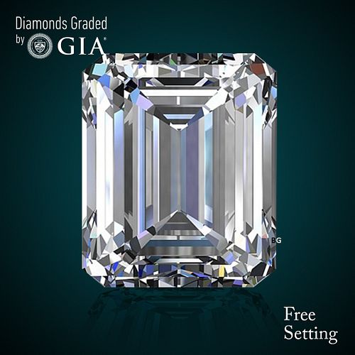 1.51 ct, D/VS1, Emerald cut GIA Graded Diamond. Appraised Value: $46,300 