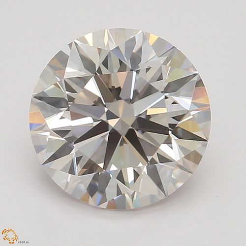 1.22 ct, Natural Faint Pinkish Brown Color, VS1, Round cut Diamond (GIA Graded), Appraised Value: $31,200 