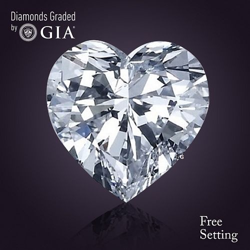 3.04 ct, D/VVS2, Heart cut GIA Graded Diamond. Appraised Value: $254,600 