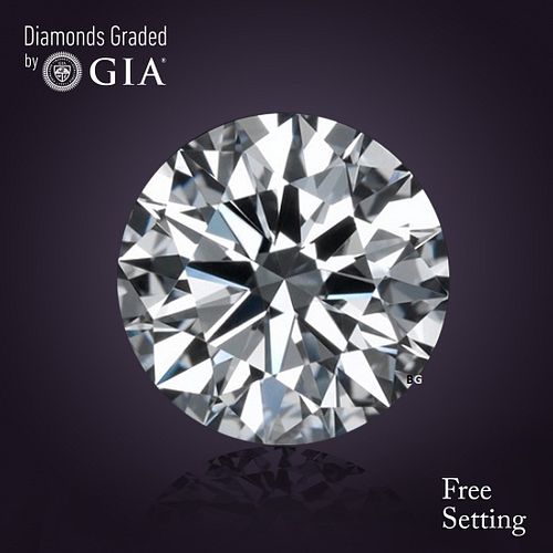 1.51 ct, E/VS1, Round cut GIA Graded Diamond. Appraised Value: $60,200 