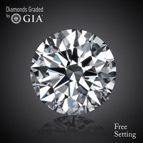1.50 ct, E/VVS2, Round cut GIA Graded Diamond. Appraised Value: $67,200 