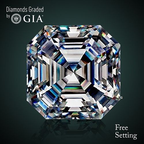 3.01 ct, E/VS2, Square Emerald cut GIA Graded Diamond. Appraised Value: $165,900 