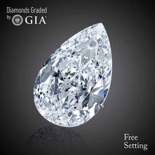 2.01 ct, H/VS2, Pear cut GIA Graded Diamond. Appraised Value: $54,200 