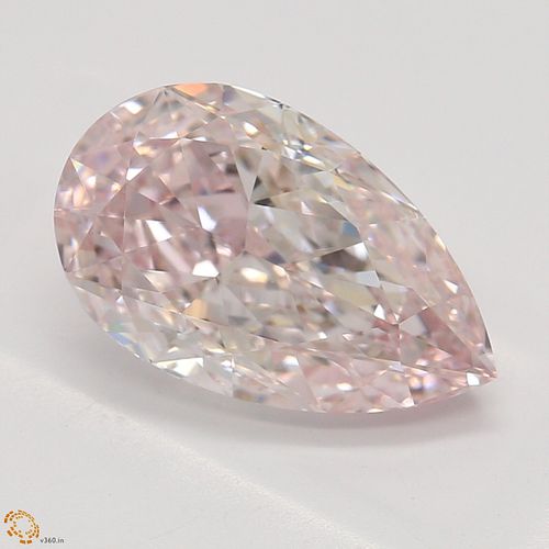 2.09 ct, Natural Fancy Pink Even Color, IF, Pear cut Diamond (GIA Graded), Appraised Value: $1,901,900 