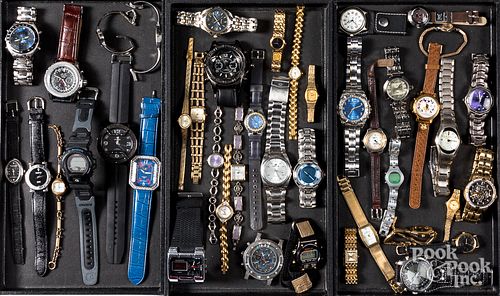 Group of wristwatches
