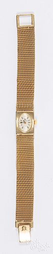 Omega 14K gold ladies wristwatch