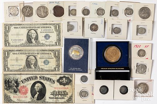 US coins and currency