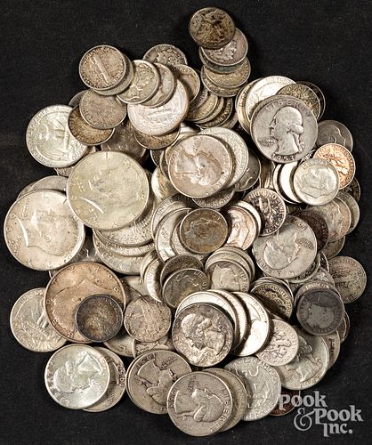 US silver coins, 17.8 ozt.