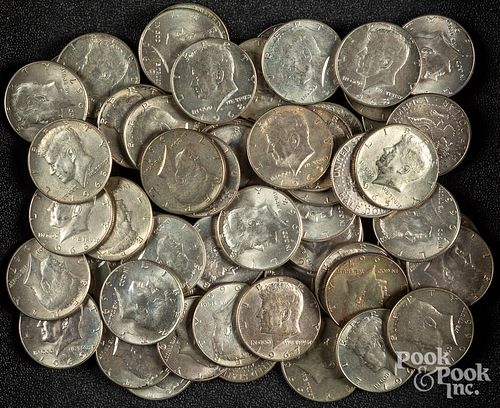 Kennedy silver half dollars