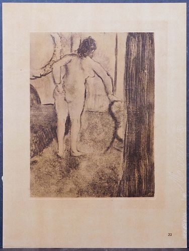 Edgar Degas, After: (Nu) No. 22
