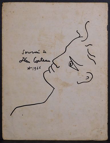 Jean Cocteau, Manner of: Portrait of a Man