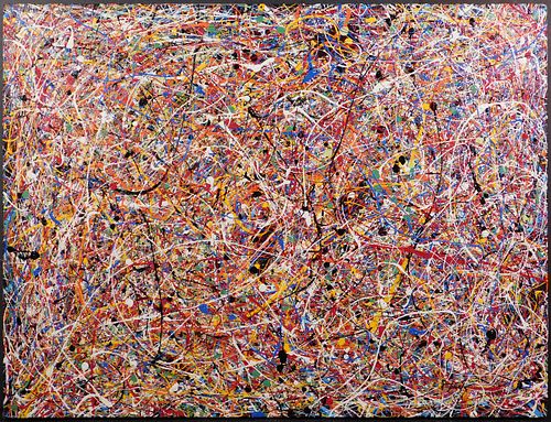 Jackson Pollock, Manner of: Drip Painting