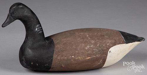 Attributed to Lester "Dipper" Ortley duck decoy