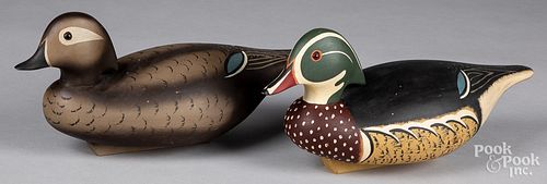 Pair of Wildfowler duck decoys