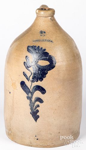 New York stoneware two gallon jug, 19th c.