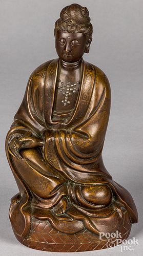 Chinese bronze figure