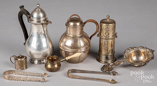 English silver tablewares