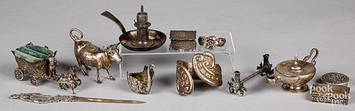 Decorative sterling silver accessories