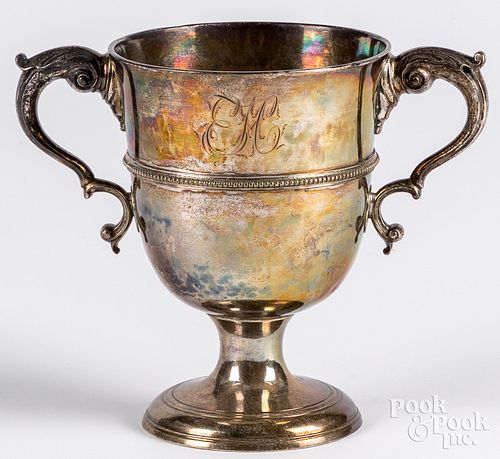 Irish silver two handled cup, 1786