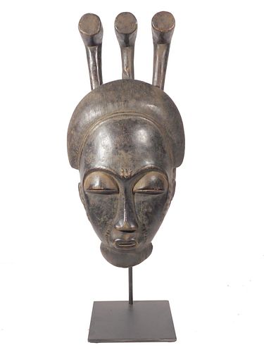 Portrait Mask, Baule People, Côte d'Ivoire